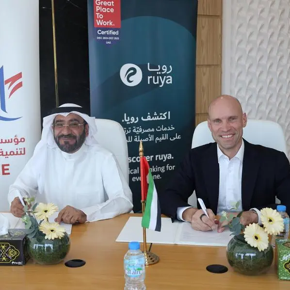 مؤسسة سعود توقع اتفاقية تعاون مع مصرف رويا لدعم مشاريع الشباب برأس الخيمة