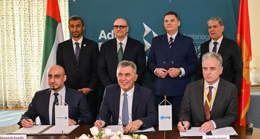 \"مصدر\" و\"إي بي سي جي\" تؤسسان شراكة لتعزيز أمن الطاقة في مونتينيغرو ومنطقة غرب البلقان وجنوب أوروبا