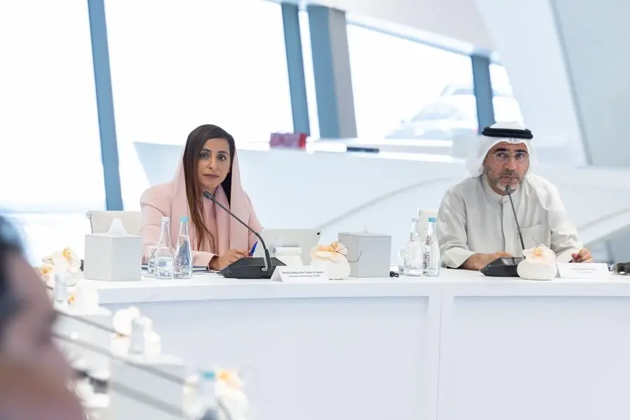 SRTI Park 4th Board Meeting Chaired by Sheikha Bodour Al Qasimi. Image Courtesy: SRTI Park