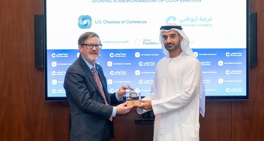 Abu Dhabi Chamber and the U.S. Chamber of Commerce sign strategic agreement to boost investment and expand bilateral partnerships
