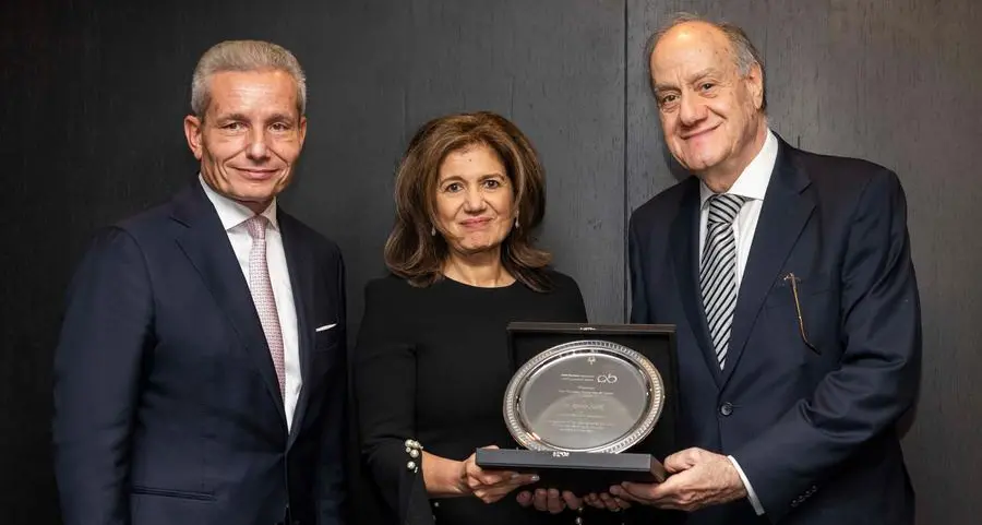 جمعية المصرفيين العرب في لندن تمنح رندة الصادق جائزة الإسهامات المتميزة في القطاع المصرفي العربي للعام 2025