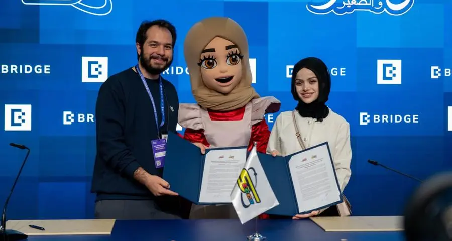 Spacetoon and Chef Abir El-Saghir sign MoU at Bridge Summit Abu Dhabi to launch their partnership