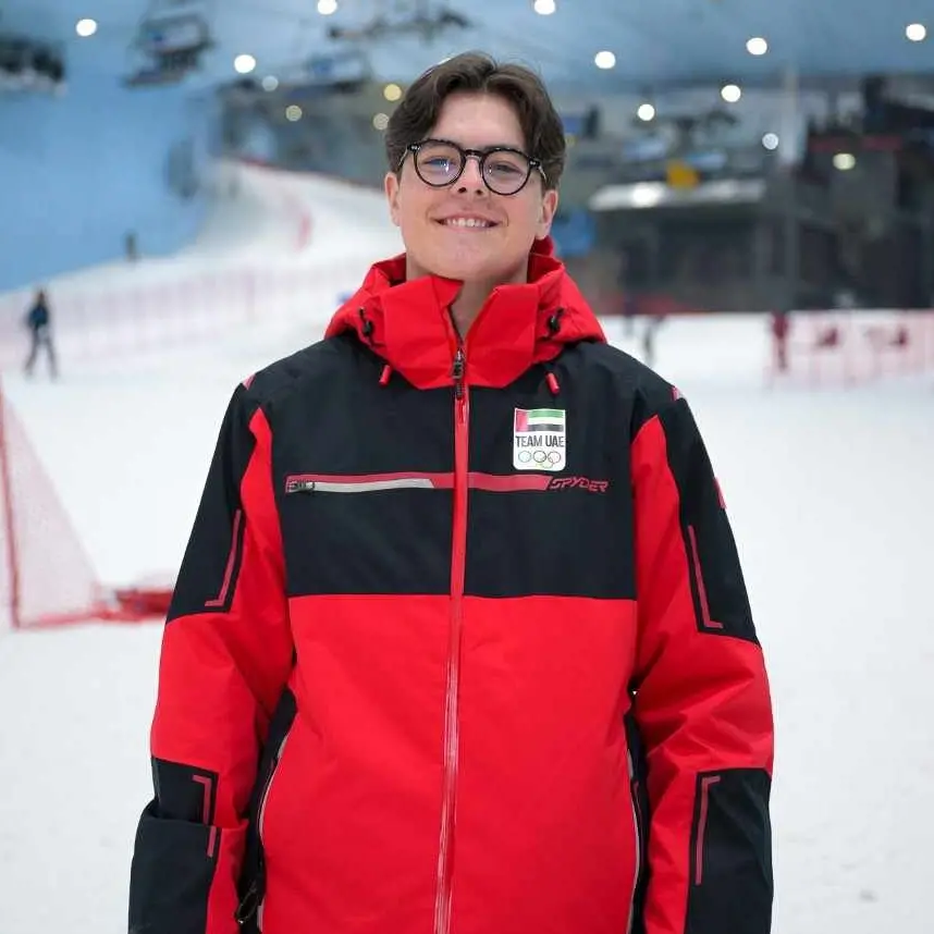 Majid Al Futtaim Entertainment empowers UAE’s first male winter olympic athlete