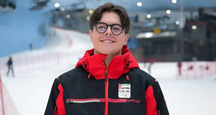 Majid Al Futtaim Entertainment empowers UAE’s first male winter olympic athlete