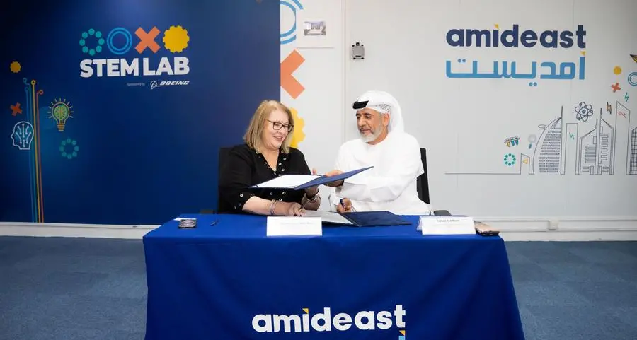Amideast and Boeing launch new program to inspire future aerospace talent in Middle East and North Africa