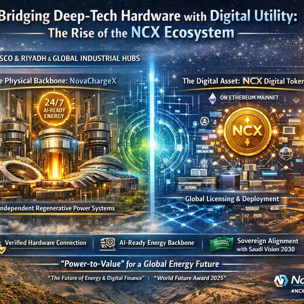 Bridging deep-tech hardware with digital utility: The rise of the NCX Ecosystem San Francisco, California