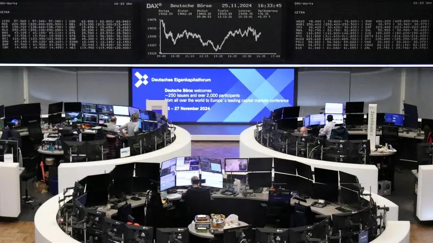 European stocks echo global market downturn on tariff risk; auto shares slump