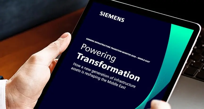 Middle East leads global infrastructure transition, Siemens report finds