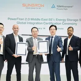 Sungrow celebrates milestone achievements at WFES 2025