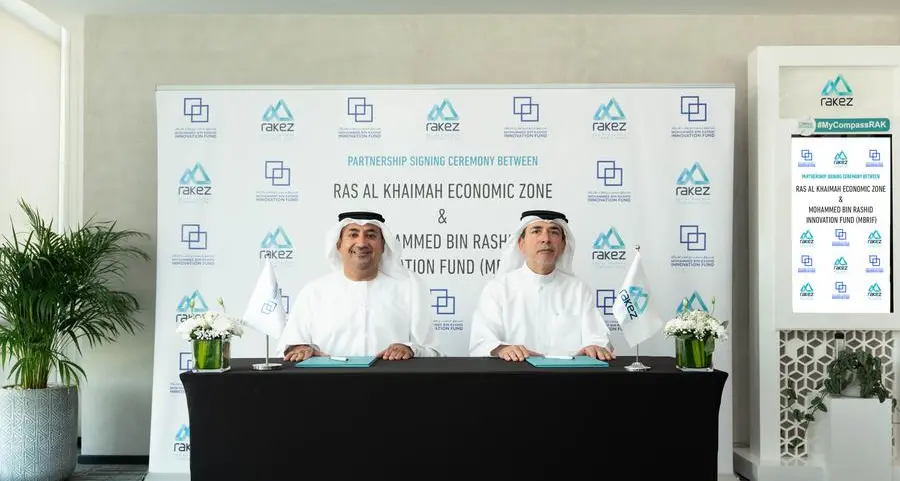 RAKEZ joins forces with Mohammed bin Rashid Innovation Fund