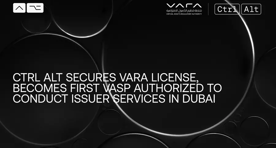 Ctrl Alt secures VARA license, becomes first VASP authorized to conduct issuer services in Dubai
