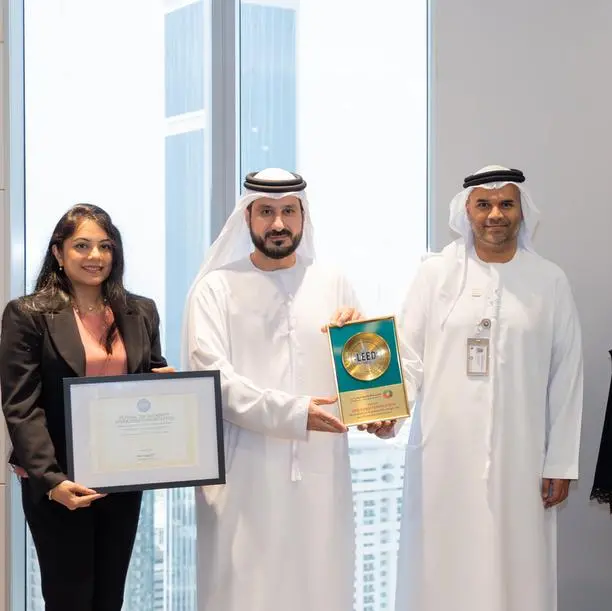 Federal Tax Authority’s Dubai Outsource City office achieves LEED Gold certification