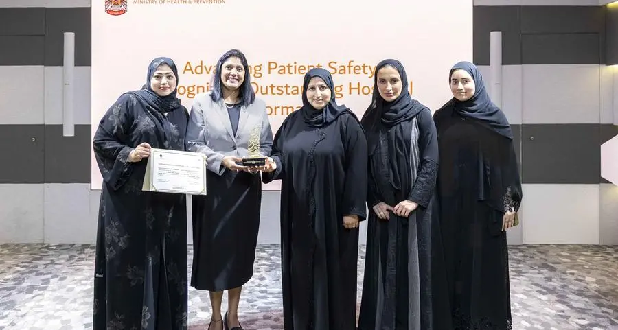 مدينة الشيخ خليفة الطبية - عجمان تحصل على اعتماد المستوى الرابع ضمن مبادرة المستشفيات الصديقة لسلامة المرضى من منظمة الصحة العالمية