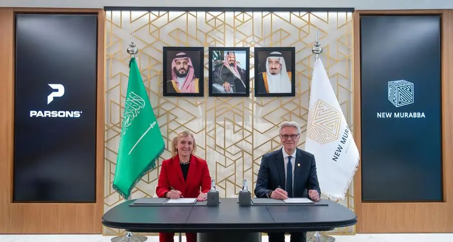 شركة تطوير المربع الجديد توقع مع شركة بارسونز عقد تصميم وإدارة إنشاءات في المملكة العربية السعودية
