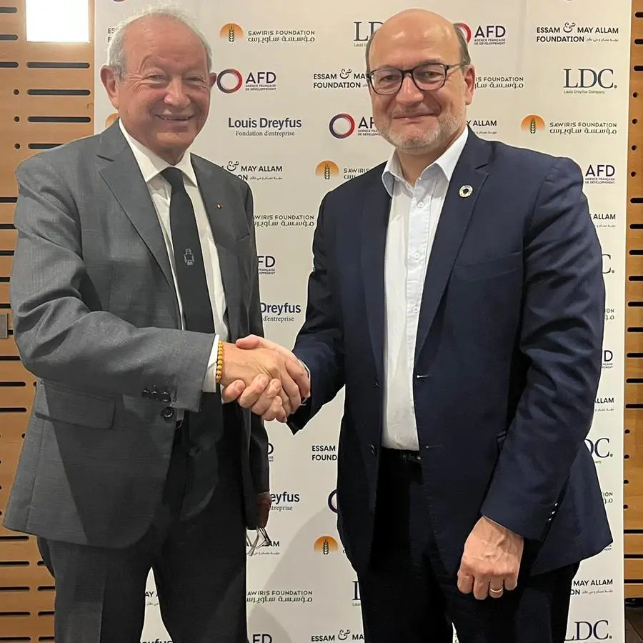 Sawiris Foundation signs an MoU with AFD, Essam and May Allam Foundation, and the Louis Dreyfus Foundation to develop agricultural solutions