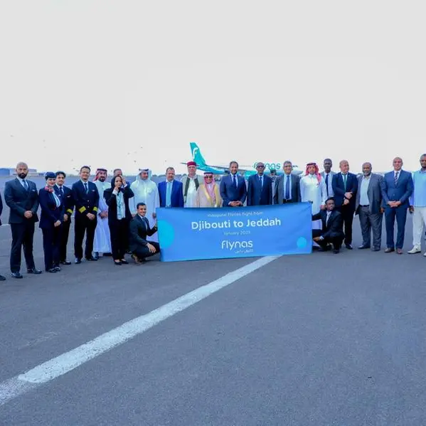 Flynas celebrates its first direct flight between Jeddah and Djibouti