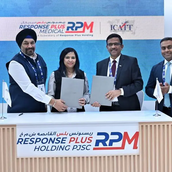 ريسبونس بلس ميديكال توقّع مذكّرة تفاهم استراتيجيّة مع شركة ICATT
