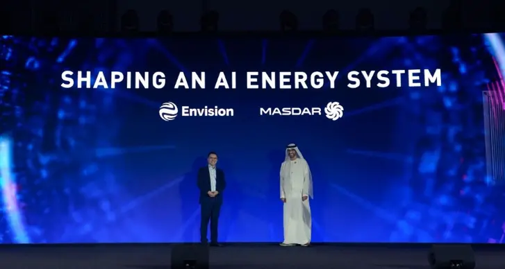 UAE’s Masdar, China’s Envision sign MOU to deploy AI energy systems across renewables