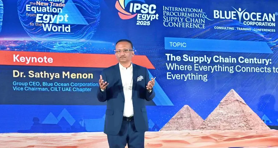 شركة بلو أوشن تتوسّع إلى مصر وتنظّم أول فعالية عالمية لها في مجال المشتريات وسلسلة التوريد
