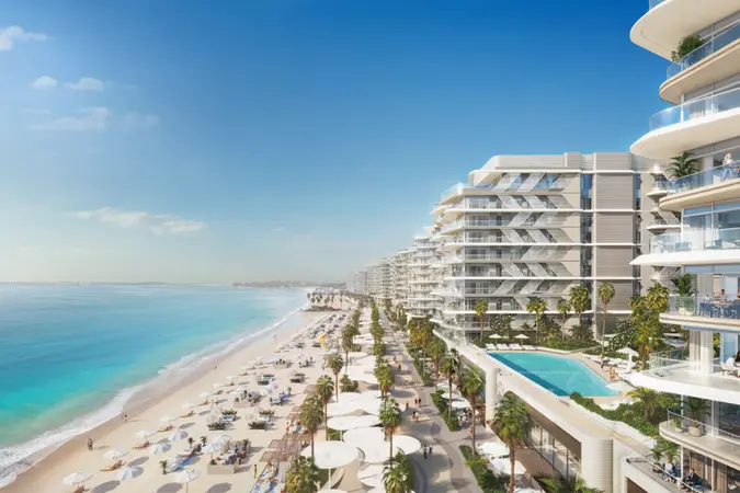 Aldar today announced it has generated over AED 3.5 billion in sales at Fahid Beach Residences and The Beach House. Image Courtesy: Aldar