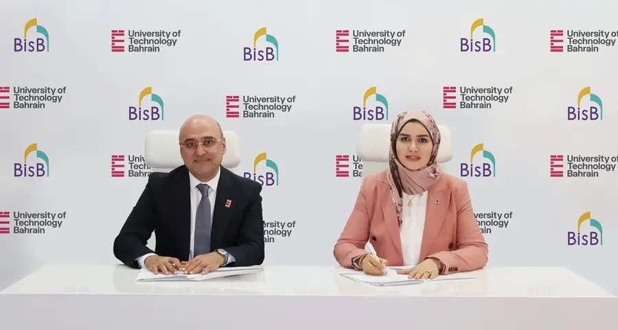 Bahrain Islamic Bank signs MoU with University of Technology Bahrain to provide training opportunities for students