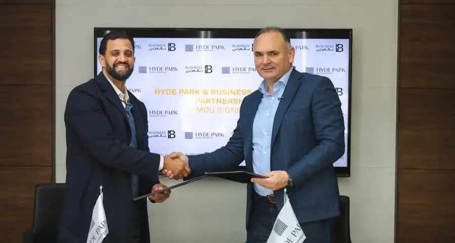 Hyde Park Developments signs long-term strategic MoU with Business Bil Arabi through 2026