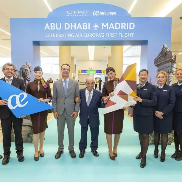 Etihad Airways, Air Europa celebrate inaugural flight milestone