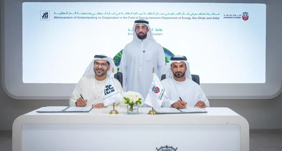 Department of Energy, Aldar to advance energy, water efficiency