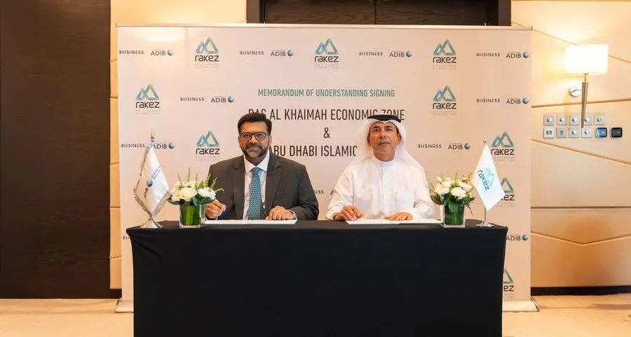 RAKEZ and ADIB sign strategic partnership to simplify banking for investors and support business growth