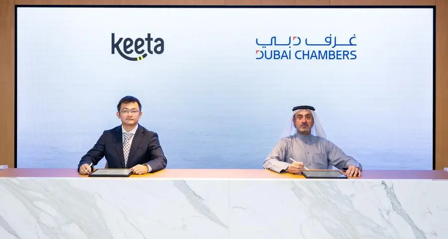 Dubai Chambers signs MoU with Keeta to accelerate growth of SMEs in Dubai