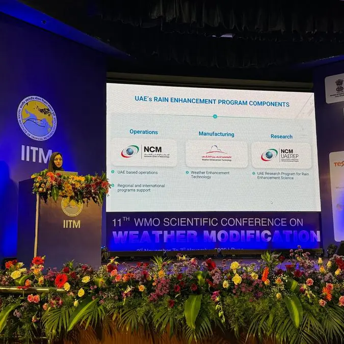UAEREP contributes to discussions on weather modification at 11th WMO Conference in India
