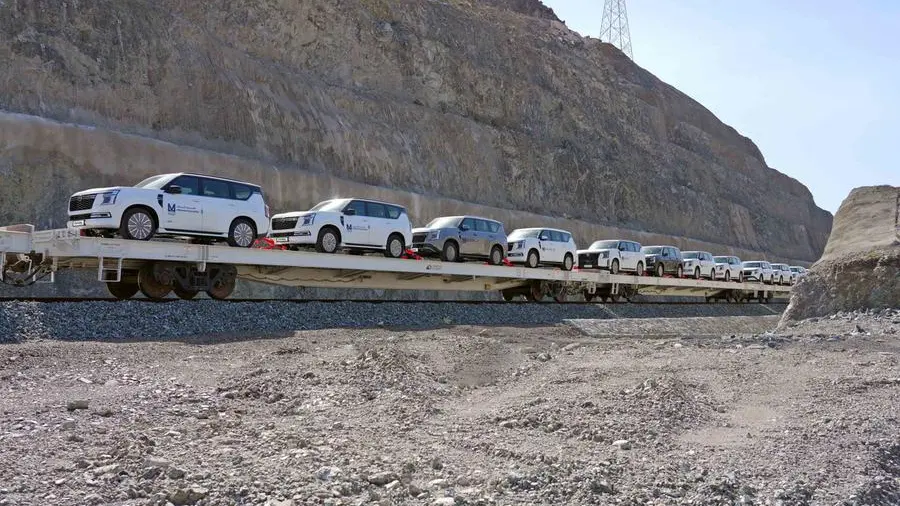 Etihad Rail completes first rail shipment for automotives for Al Masaood Automobiles