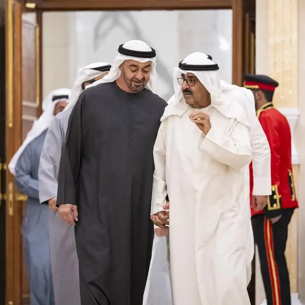 UAE President and Emir of Kuwait discuss strengthening bilateral cooperation