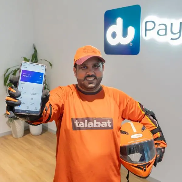 Du Pay partners with talabat in a digital wallet initiative for UAE's delivery riders