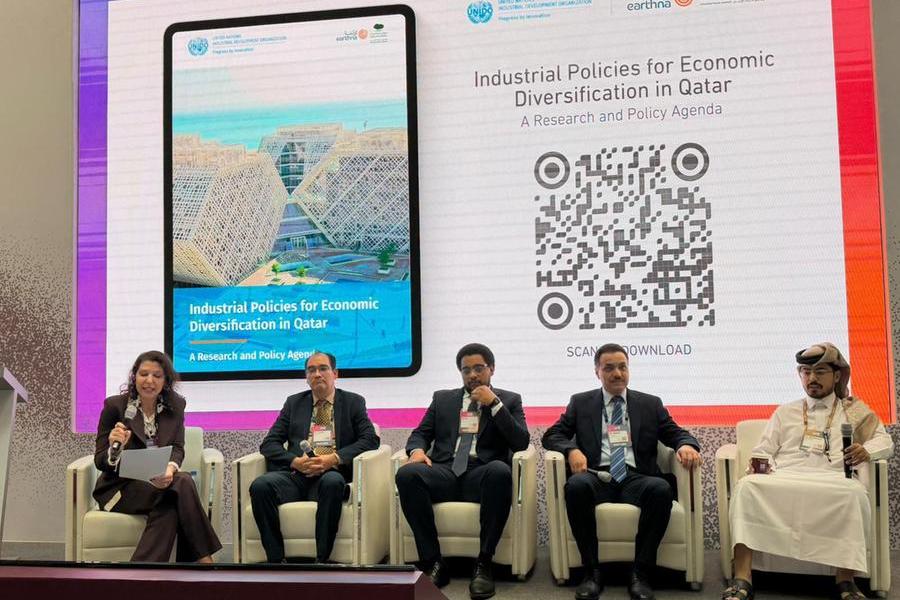 "إرثنا" التابعة لمؤسسة قطر ومنظمة الأمم المتحدة للتنمية الصناعية تقدّمان أجندة بحثية وسياساتية للسياسة الصناعية في قطر خلال "قمة الويب قطر 2026"