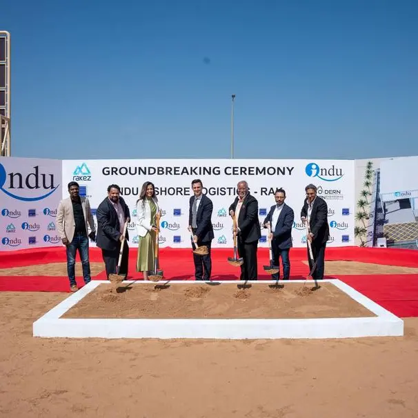 RAKEZ marks groundbreaking of Indu’s logistics facility in Al Hamra Industrial Zone