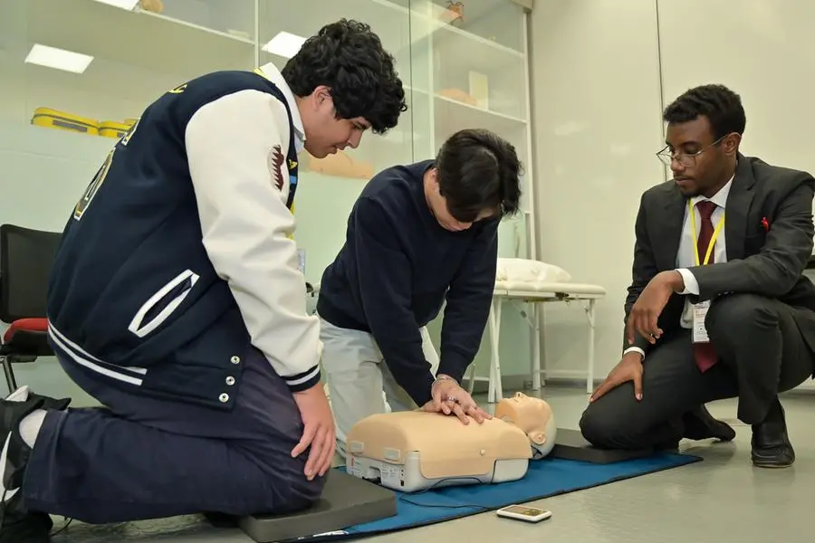 وايل كورنيل للطب - قطر تمكّن طلاب المرحلة الثانوية من استكشاف المهن الطبية