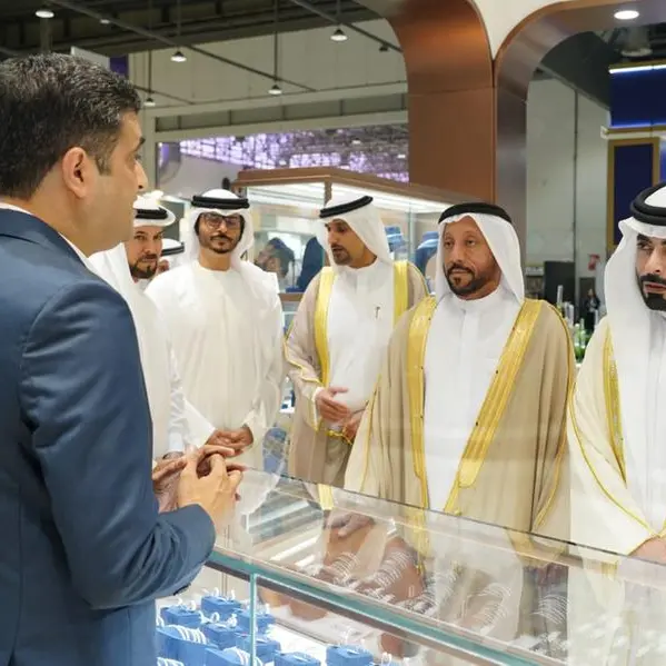 الشيخ خالد بن عبد الله بن سلطان القاسمي يفتتح الدورة الـ 57 من \"معرض الشرق الأوسط للساعات والمجوهرات\"