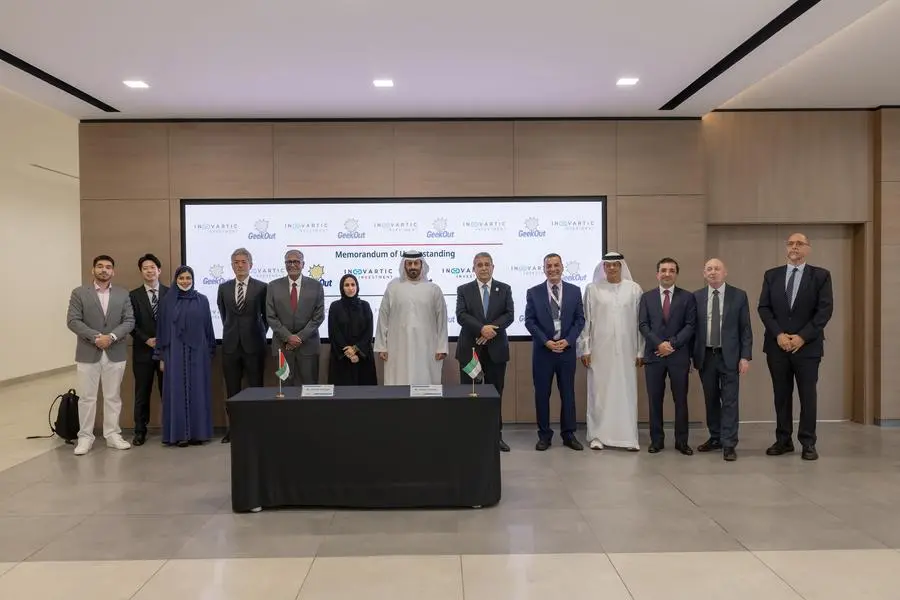 Inovartic Investment, Geek Out UAE, Design Council Abu Dhabi and Gushcloud sign strategic MoU