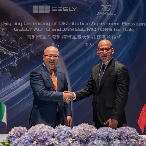 Jameel Motors and Geely Auto to enter Italian Market with new energy passenger vehicles