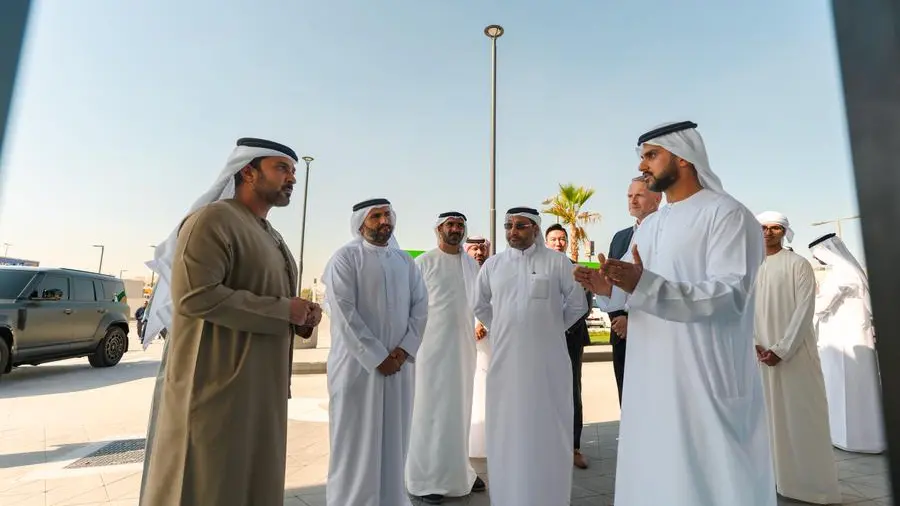 Abdulaziz Bin Humaid unveils Northern Emirates' first integrated EV charging hub in Ajman