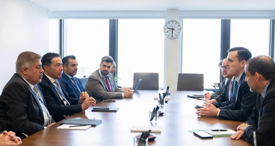 معالي خالد بالعمى يلقي كلمة دولة الإمارات الرئيسية في اجتماعات (MENAP)