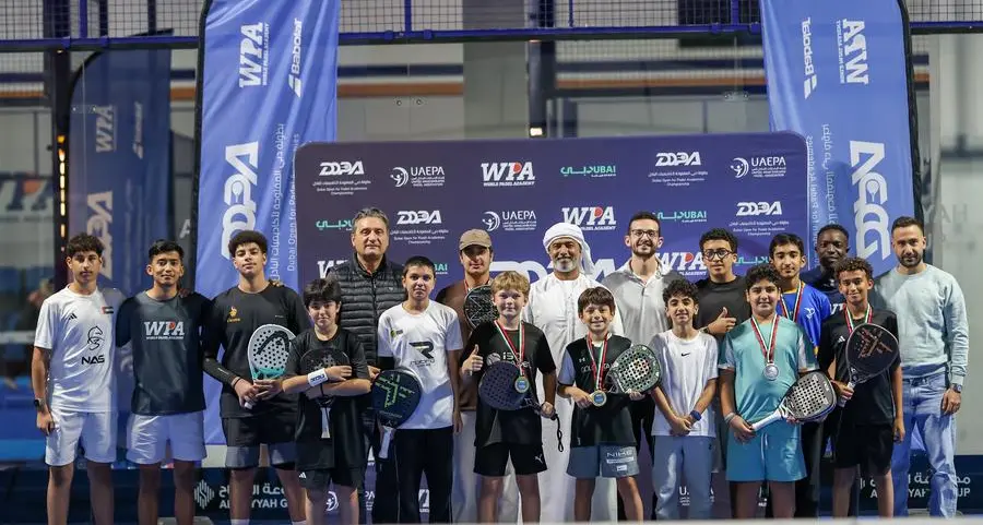 نجاح كبير لبطولة دبي المفتوحة لأكاديميات البادل