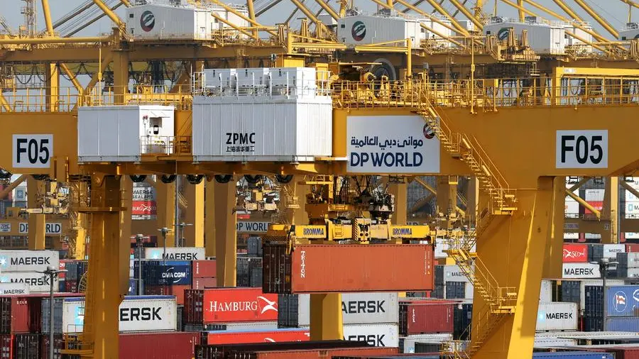 Debris from aerial interception ignites fire at Jebel Ali Port; containment under way with no injuries reported