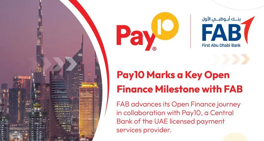 Pay10 and First Abu Dhabi Bank announce Open Finance go live under the UAE’s open finance initiative Al Tareq