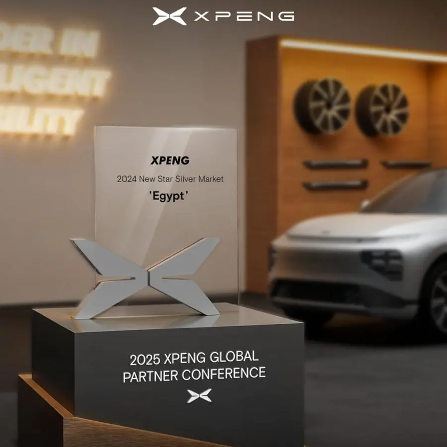 XPENG Egypt & Raya Auto win 2024 New Star Market Award at XPENG Global Partner Conference 2025.