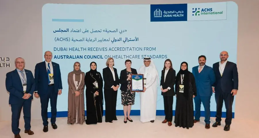 Dubai Health receives accreditation from Australian Council on Healthcare Standards International