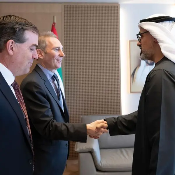 Khaled bin Mohamed bin Zayed meets Amazon President and CEO