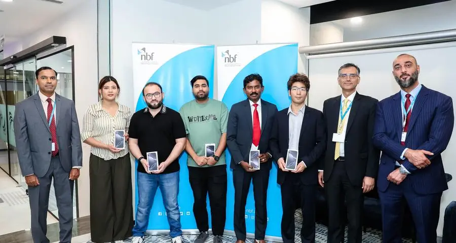 NBF celebrates winners of Business Banking FX Campaign