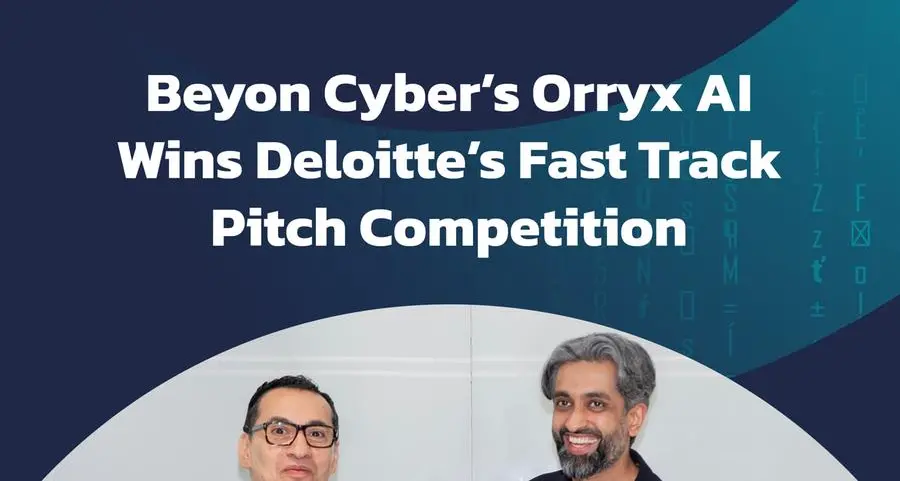 منصة Orryx AI التابعة لشركة Beyon Cyber تفوز بمسابقة Deloitte Fast Track Pitch